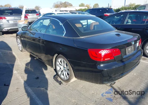 2012 BMW 328I z USA, uszkodzony, nr VIN WBADW7C5XCE728705